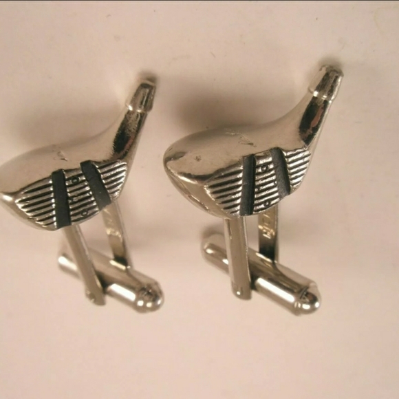 Golf Driver Cufflinks - Picture 3 of 3